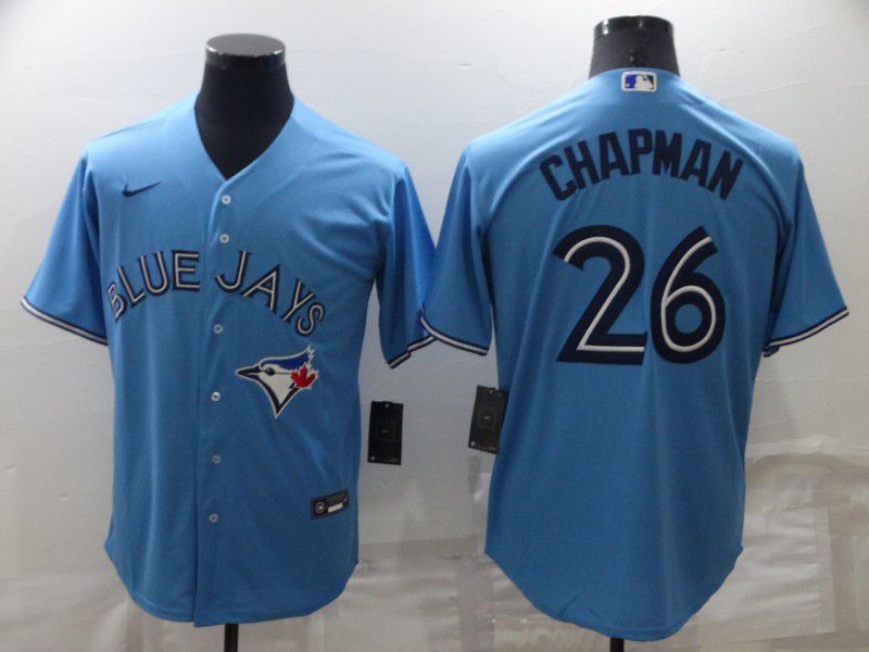 Men Toronto Blue Jays #26 Chapman Light Blue Game Nike 2022 MLB Jersey->philadelphia phillies->MLB Jersey